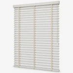 Ahşap Jaluzi Perde 50 mm – Beyaz