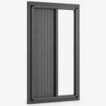 Pencere İçin Sürme Plise Sineklik – Antrasit