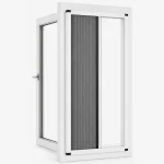Pencere İçin Sürme Plise Sineklik – Beyaz